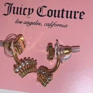 🚨 Flash Sale 🚨 New Juicy Couture Dice Crown Earrings New Jewelry